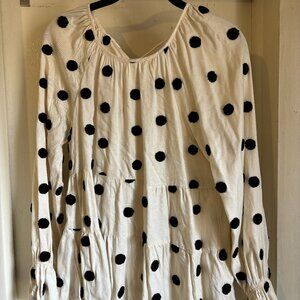 Altar'd State polka dot Blouse
